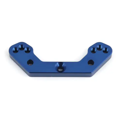 Team Associated B6.1 Rear Ballstud Mount, blue aluminum