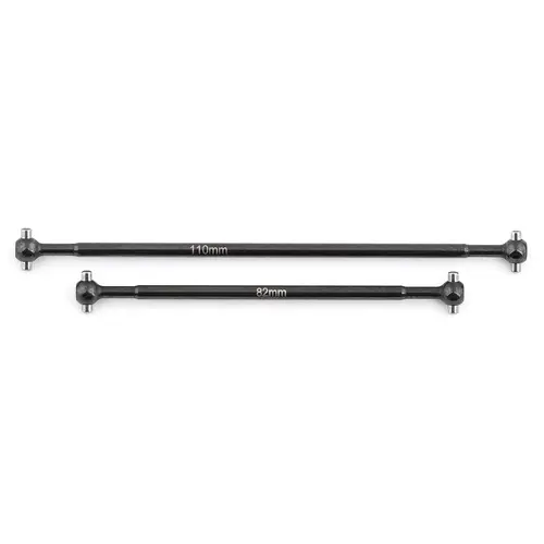 Team Associated B64 Center Dogbones, FWD diff