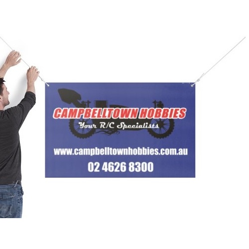 Campbelltown hobbies Pit Banner