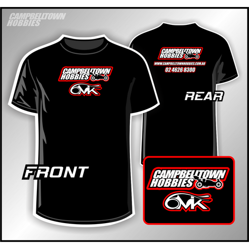 Campbelltown hobbies, 6MIK logo shirt xl