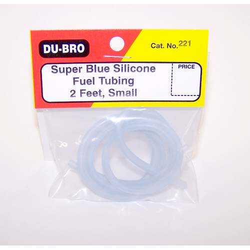 blue silicone tube small