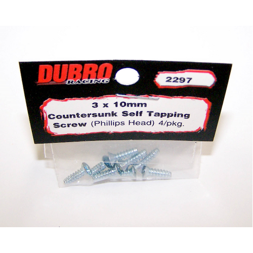 3.0mm x 10mm phillips head