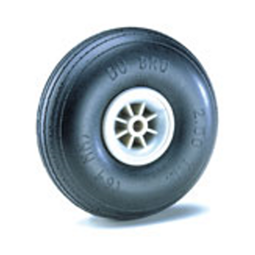 Dubro 3in Treaded Light Wheels