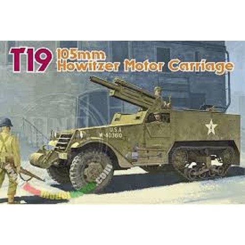 Dragon 6496 1/35 T19 105mm HOWITZER MOTOR CARRIAGE (SMART KIT)