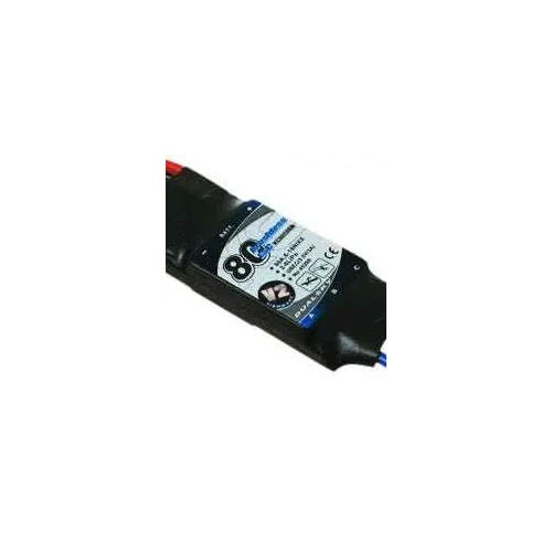 Dualsky 80A, 2-6S brushless ESC