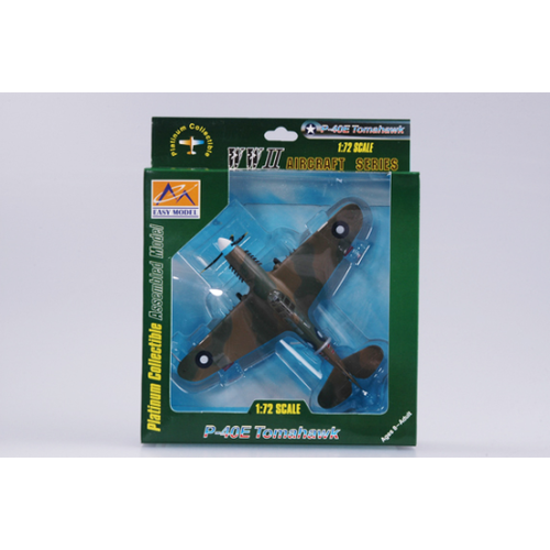 Easy Model 37271 1/72 P-40E Tomahawk 77Sqn RAAF 1942 Assembled Model