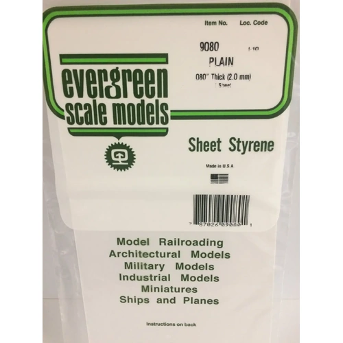 Sryr Sheets 6x12 Pl Wht .080Thk (3)