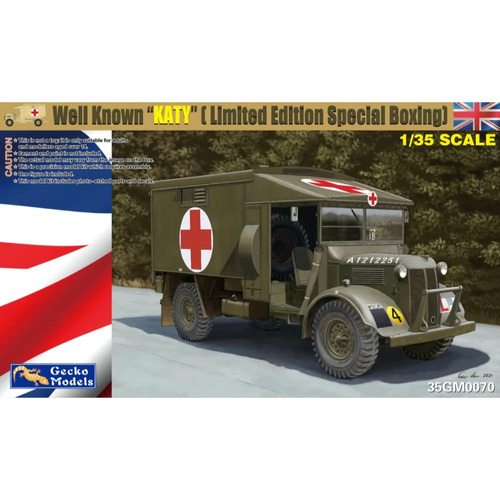 GECKO 1/35 FAMOUS KATY(SPECIAL EDITION) PLASTIC MODEL KIT gm35070