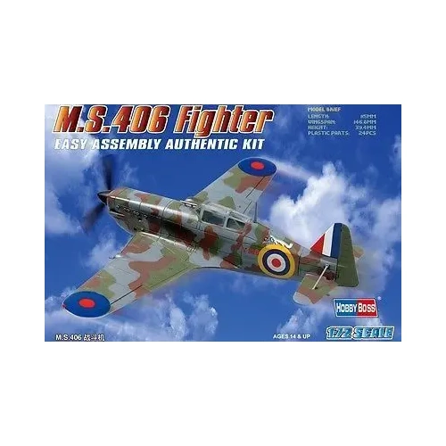 Hobbyboss 1:72 Ms.406 Fighter
