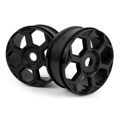 HPI HEXCODE WHEEL BLACK (2PCS)