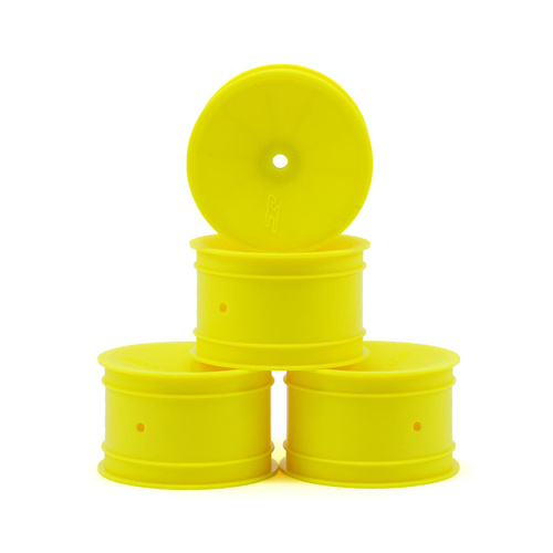 Jconcepts Mono 12mm Hex Rear Wheel yellow 4pce fits B6.1