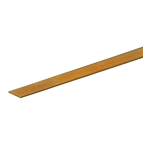 12 Brass Strip .016x1/4 1pc