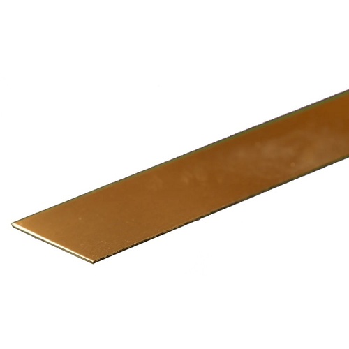 12 Brass Strip .016x3/4 1pc