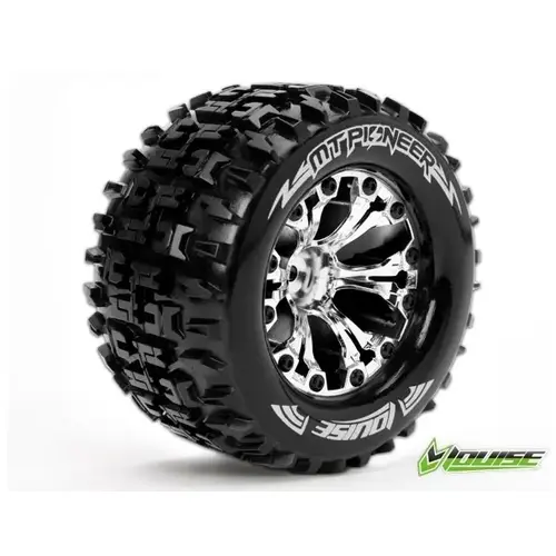 Mt Pioneer Tyre On Chrome Wheel
