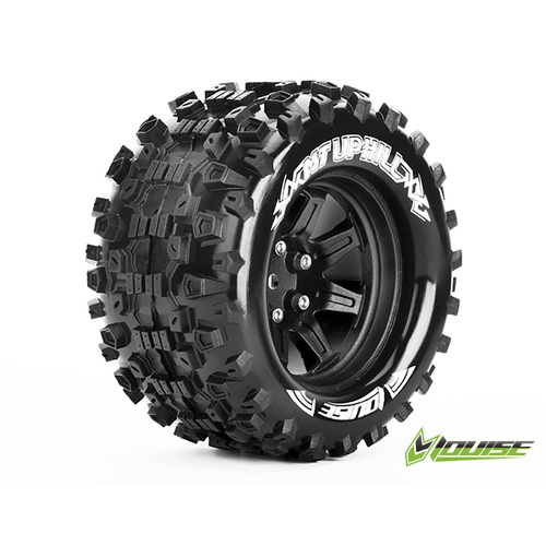 Up Hill Tyre Mounted On Rim 0 Offset
