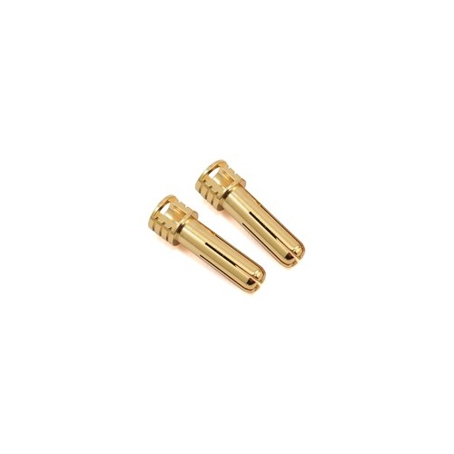 Trinity adjustable 5mm pure copper gold plated bullet plug