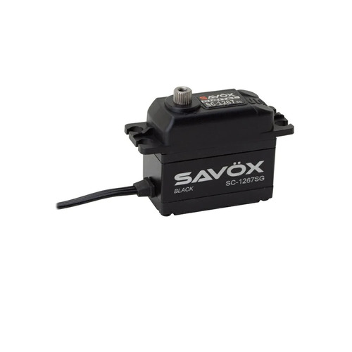 Savox SC-1267SG Black Edition Super Speed Steel Gear Servo (High Voltage) - SAV-BE-SC1267SG
