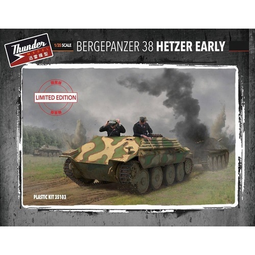 Bergepanzer 38 Hetzer Early Limited Bonus Edition Thunder Model - Nr. 35103 - 1:35