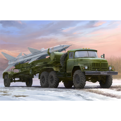 Trumpeter 01033 1/35 Russian Zil-131V towed PR-11 SA-2 Guideline