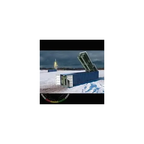 TRUMPETER 01077 1/35 3M54 CLUB-K IN 40-FEET VARIANT PLASTIC MODEL KIT
